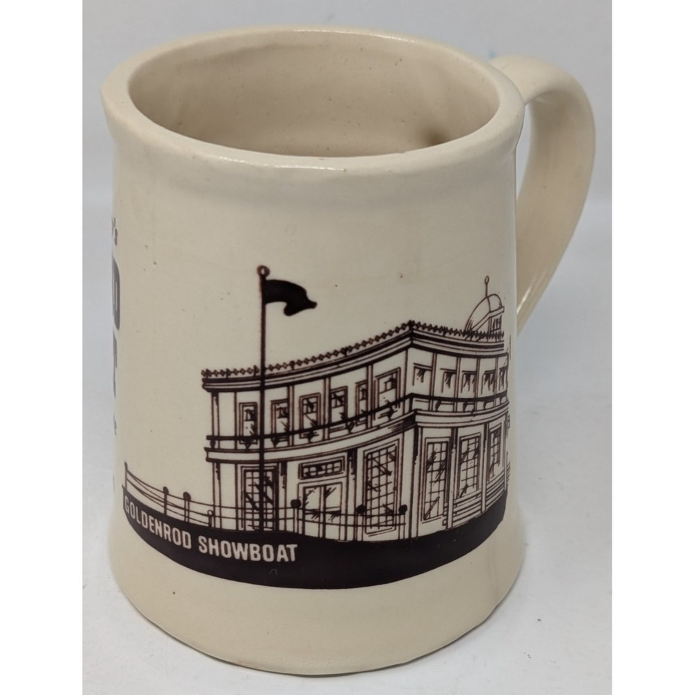 Goldenrod Showboat St Louis Missouri Dinner Theatre Mug G.‎ William Oakley Stein